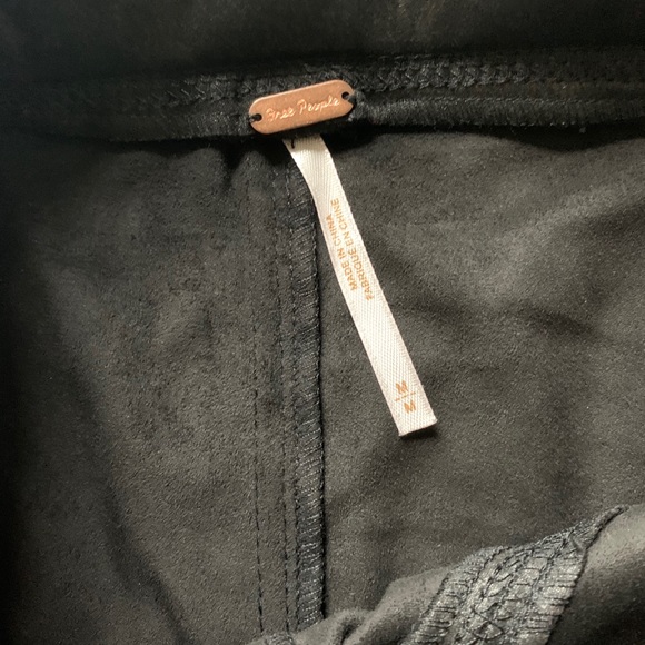 Free People Midnight Vegan Suede Skinny Pant - Picture 4 of 8